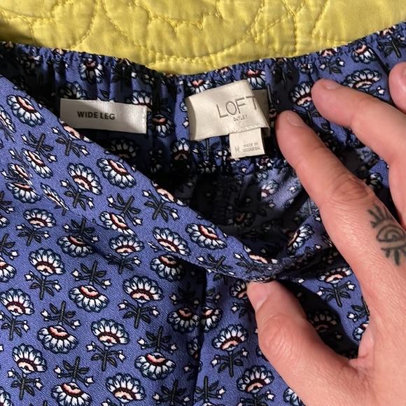 Loft wide leg boho pants - Picture 4 of 6